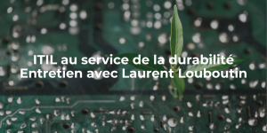 ITIL au service de la durabilité - Entretien avec Laurent Louboutin